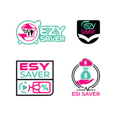 Logo template design ideas vector