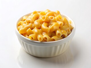 Creamy Mac and Cheese Overhead Shot - Delicious Homemade Pasta Dish