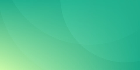 abstract background of realistic green curved gradient shading. vector design concept. Decorative web layout or poster, banner