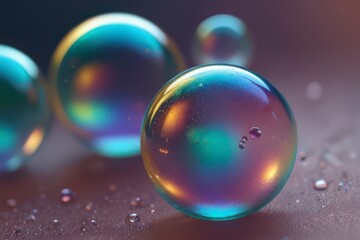 Naklejka premium Soap bubbles macro frothy white.