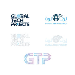 Logo template design ideas vector