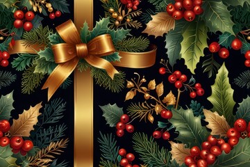 Christmas ambiance bokeh lights blurred.