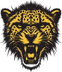 Majestic Cheetah Illustration Highlighting Feline Strength
