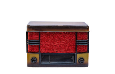 retro radio isolated