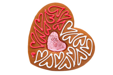 Valentine's Day heart cookies
