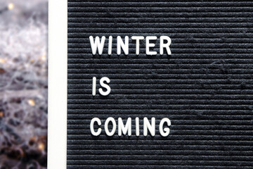 winter is coming