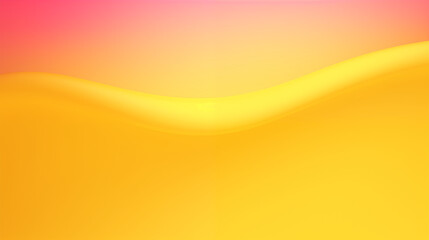 3D Illustration, a background blending yellow and pink hues.