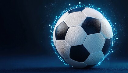 Naklejka premium Sport business concept, Abstract patterns of sports analytics data with glowing financial insights, highlighting the role of data in sports management