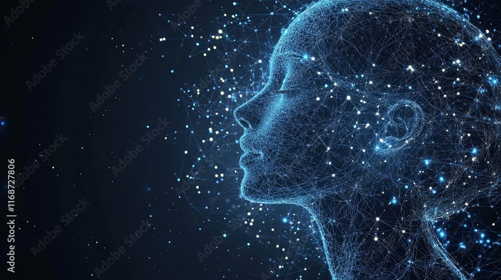 Poster machine learning algorithms continuously optimizing customer journeys, leading to higher satisfactio