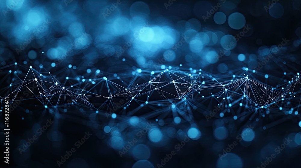Poster machine learning algorithms transforming business operations, improving customer engagement, and enh