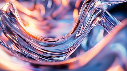 Glass Morphism Background - Generative AI - 16K Resolution