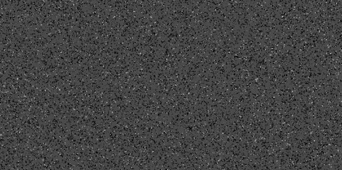 Abstract design with Black paper background and terrazzo flooring texture, beautiful terrazzo matt tile stone for flooring grey marble texture background, black and white terrazzo stone texture.	