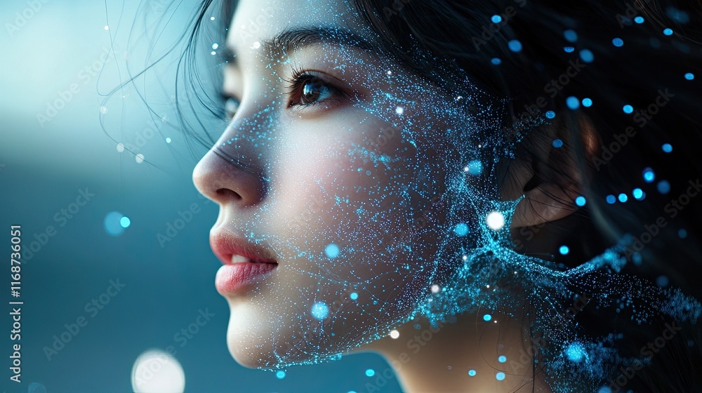 Poster predictive modeling powered by ai to identify future trends and opportunities for business growth.
