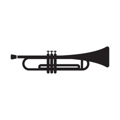 Naklejka premium Trombone Icon or Illustration