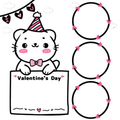 Frame valentine's day