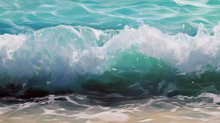 Fototapeta premium Blue sea.