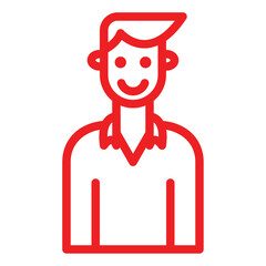 Adult male icon
