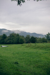 landscape in the mountains