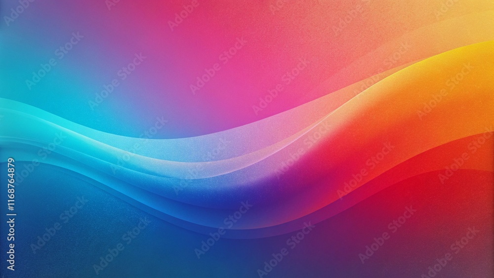 Fototapete design a minimalist background with a soft noise effect. use vibrant and rich colors, blending smoot