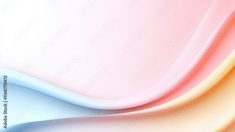 Poster a smooth gradient background, transitioning from a light pastel color to a darker shade, resembling 