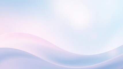 Fototapeta premium Serene Pastel Waves An Abstract Background of Gentle Curves and Soft Hues