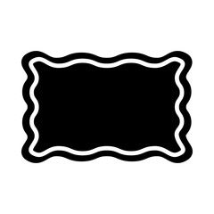Art Frame glyph icon