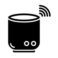 Smart Speaker glyph icon