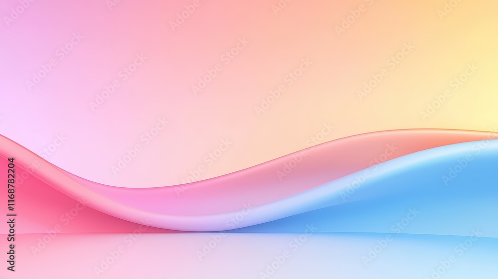 Poster smooth gradient background transitioning from a light pastel color to a darker shade, resembling plain paper with no patterns or texture .