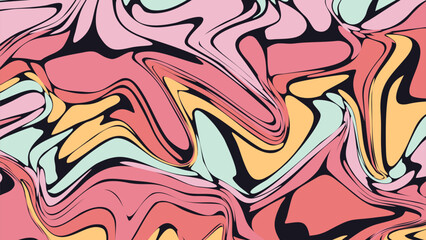 Fototapeta premium pink pastel liquid background. Vector abstract background design for presentation, banner, web, wallpaper.