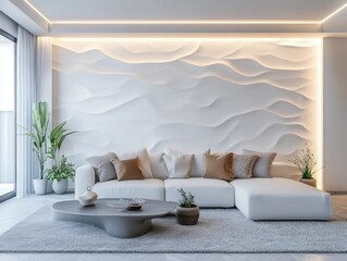 Modern Minimalist Living Room Interior Design