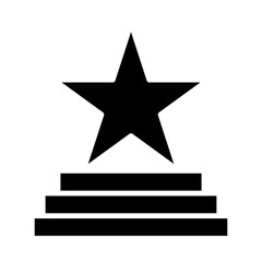 Hall of Fame Plaque glyph icon