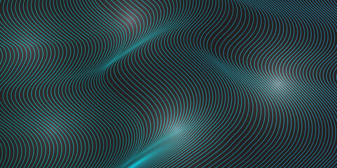 warped and curved lines Abstract background, vector template for your ideas, monochromatic lines texture, waved lines texture Wavy lines colorful background
