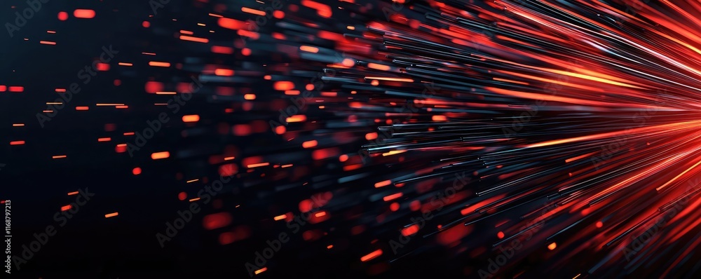 Poster burst abstract background concept. dynamic sparks of light create an energetic and vibrant backdrop 