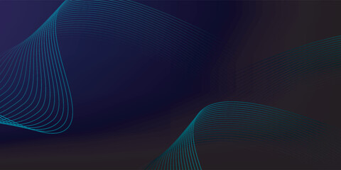 Abstract background with flowing lines. Dynamic waves. Vector illustration.