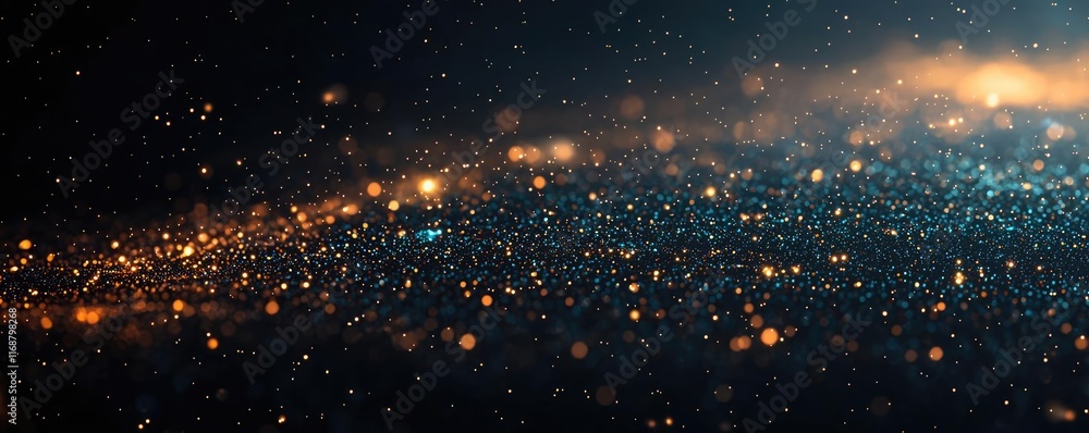 Poster galaxy abstract background idea. a mesmerizing abstract image illustrating vibrant cosmic particles 