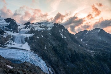 Trifgletscher am Abend