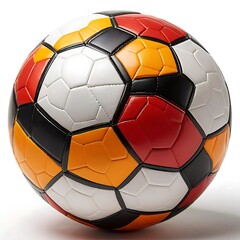 Fototapeta premium soccer ball with country flag