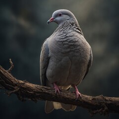 Fototapeta premium A dove that turns into a human to fulfill an ancient prophecy.