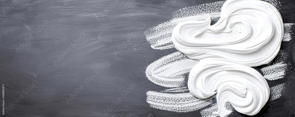 Poster chalkboard abstract background idea. creative white textures on a dark background for artistic desig