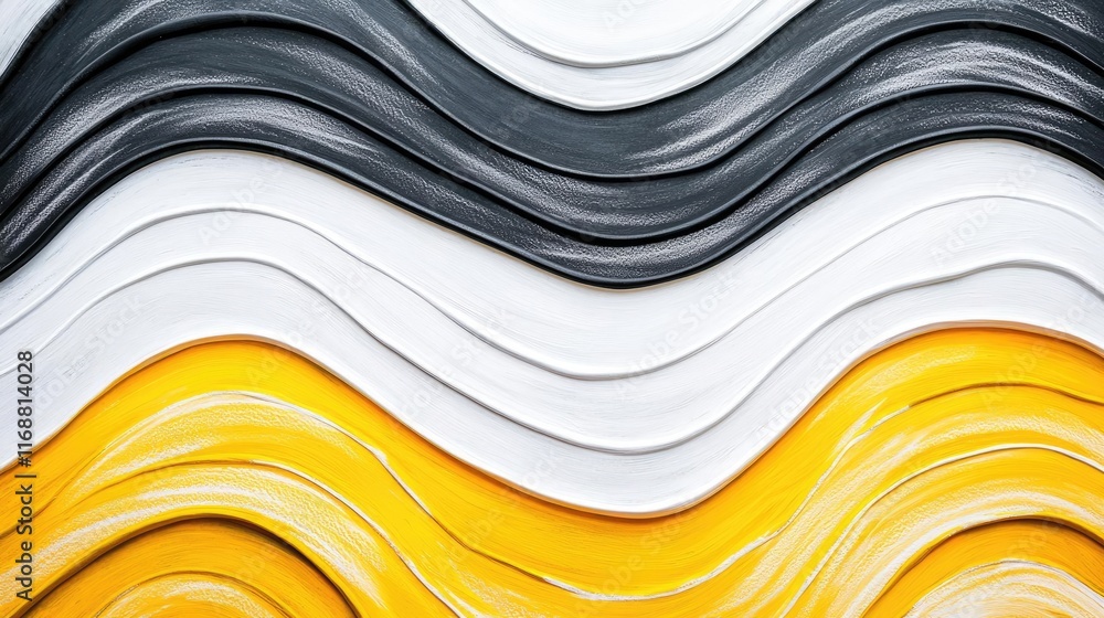 Aufkleber chalkboard abstract background idea. colorful abstract paint waves creating a modern art texture for