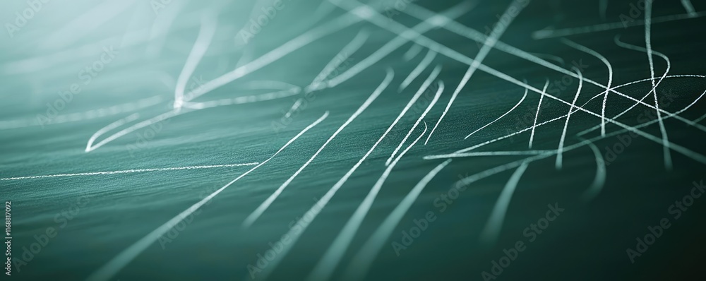 Poster chalkboard abstract background idea. abstract lines creating a visually striking texture with depth 