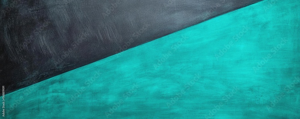 Poster chalkboard abstract background idea. abstract design featuring a contrasting black and teal color sc