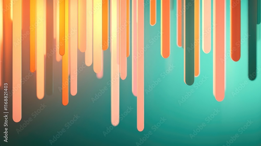Poster grid abstract background concept. colorful abstract design with dripping paint effect on a vibrant b