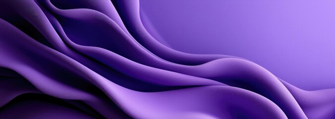 Obraz premium Velvet abstract background concept. Flowing abstract purple waves create a serene and harmonious visual experience.