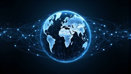 Geometric shapes on a monochrome background