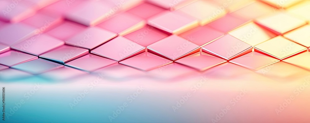 Poster mosaic abstract background concept. abstract geometric background with colorful hexagons in a vibran