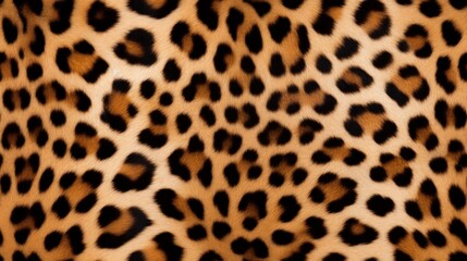 Fototapeta premium Leopard Fur Texture seamless texture, endless repeatable rapport element.