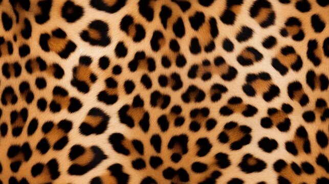 Leopard Fur Texture seamless texture, endless repeatable rapport element.
