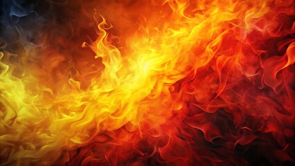 Fototapeta premium Create a minimalist background using fiery tones like bright red, orange, and yellow, with hints of dark gray or black. Add a subtle noise effect to mimic the intensity and movement of flames.