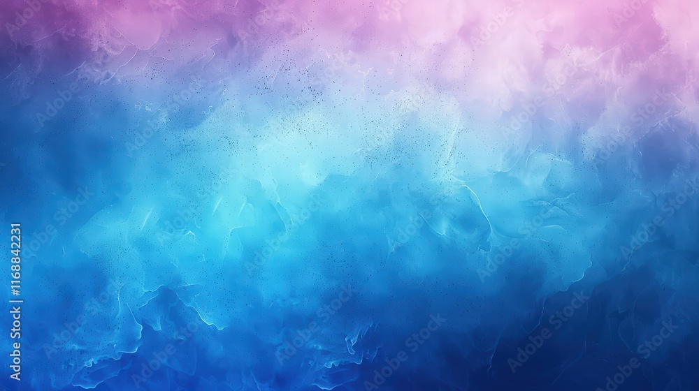 Poster colorful gradient background with soft blending of blues and pinks, ideal for modern design projects